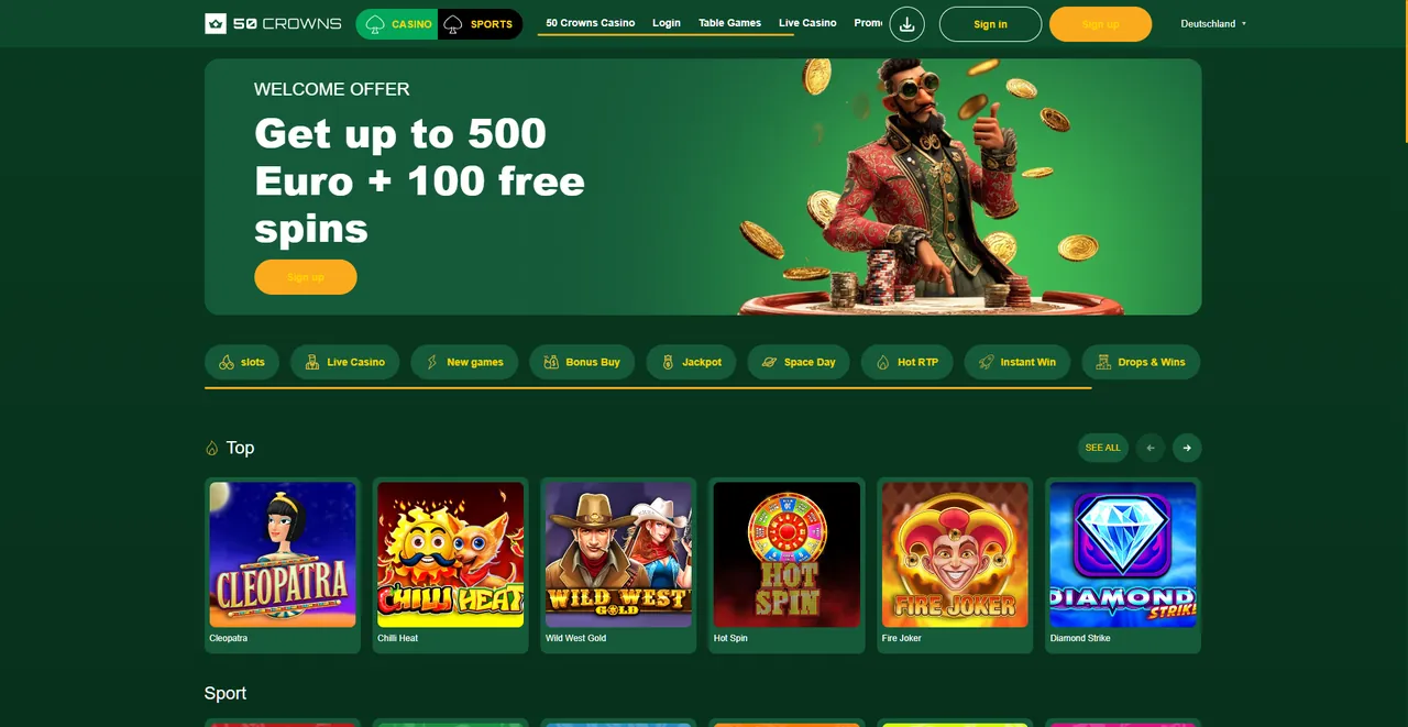 50 Crowns Casino Casino